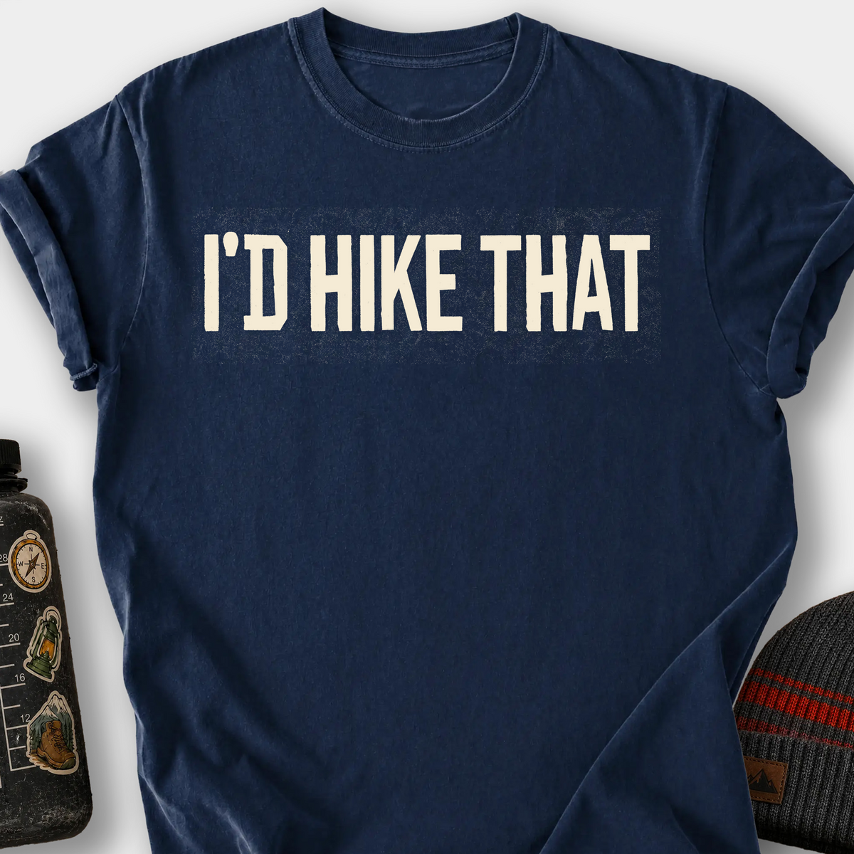 I'd Hike That T-Shirt — Navy
