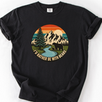 Id Rather Be With Bears T-Shirt — Black