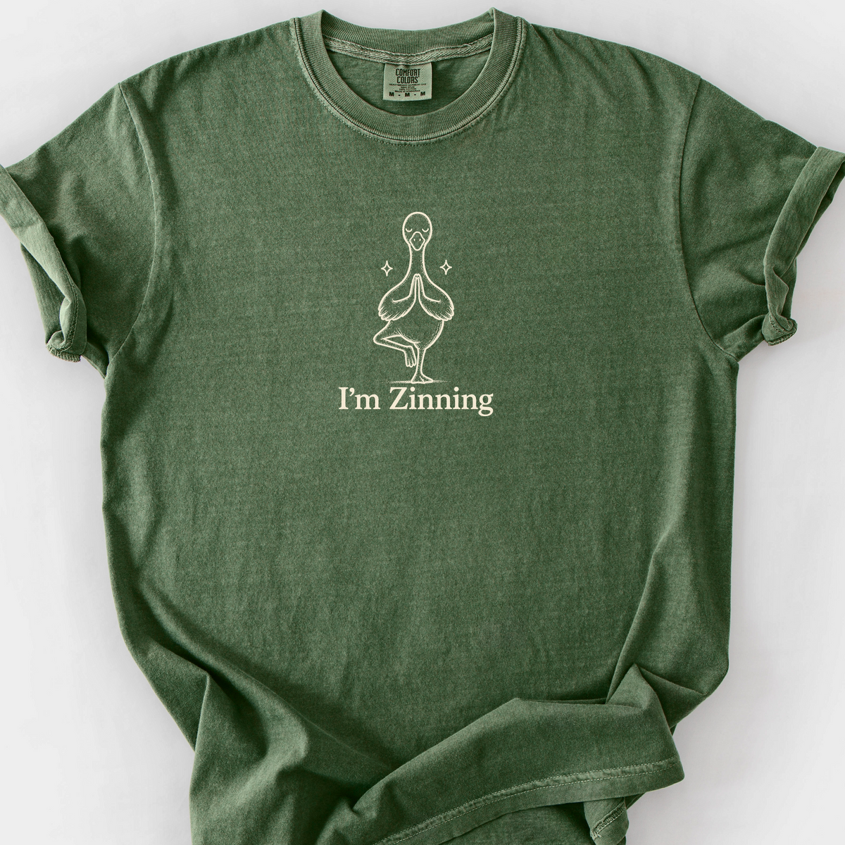 Im Zinning T-Shirt — Moss