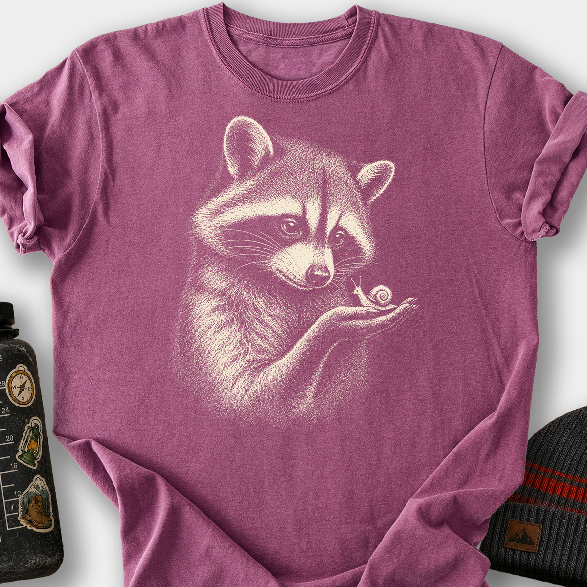 In Good Hands T-Shirt — Berry