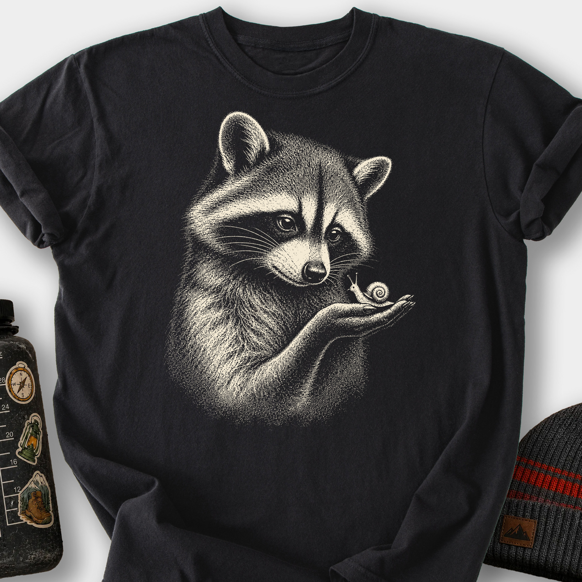 In Good Hands T-Shirt — Black