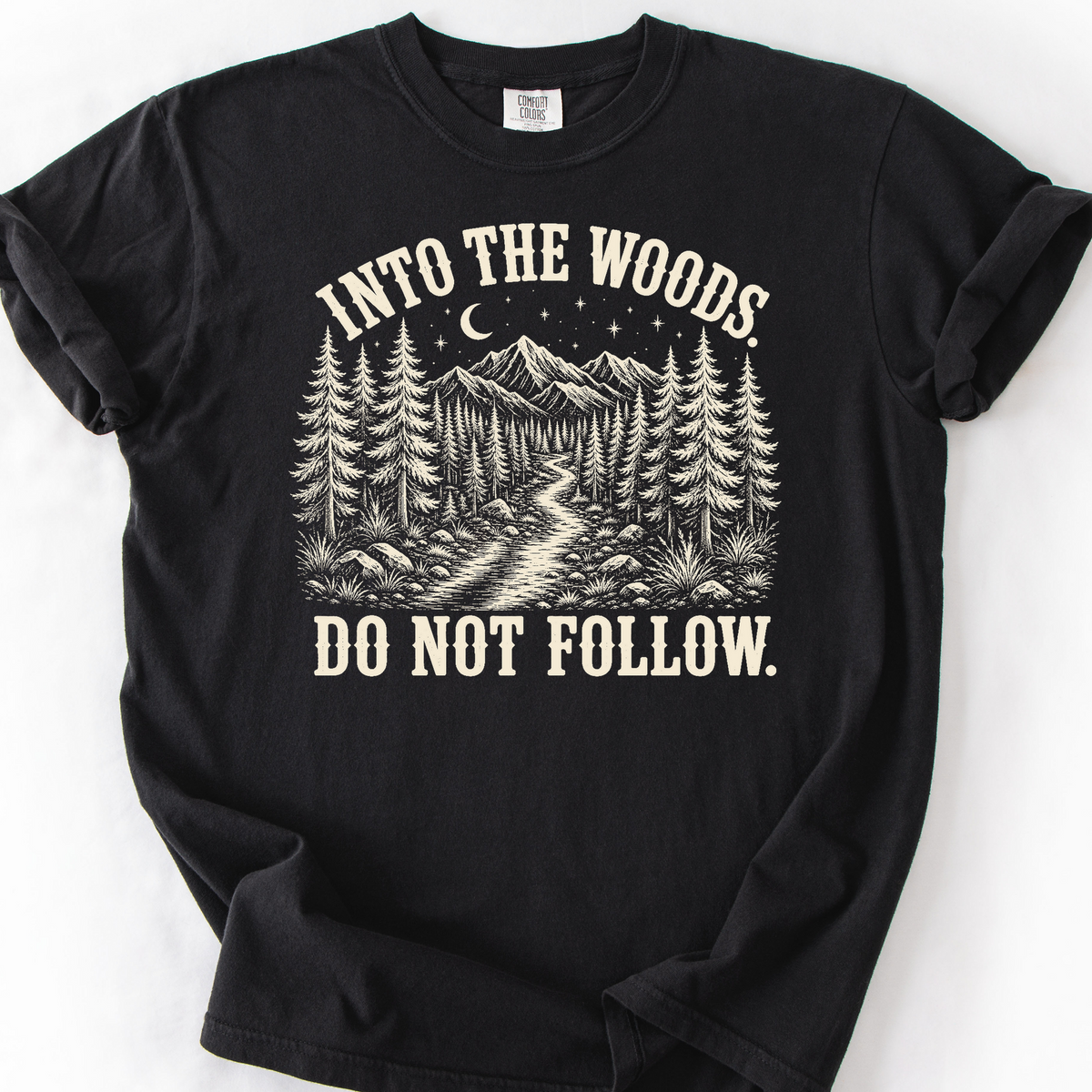 Into The Woods T-Shirt — Black