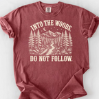 Into The Woods T-Shirt — Brick