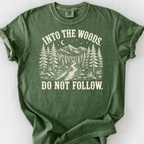 Into The Woods T-Shirt — Moss
