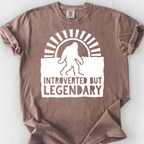Introverted But Legendary T-Shirt — Espresso
