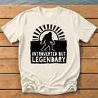 Introverted But Legendary T-Shirt — Ivory