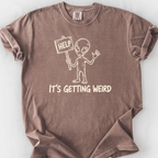Its Getting Weird T-Shirt — Espresso