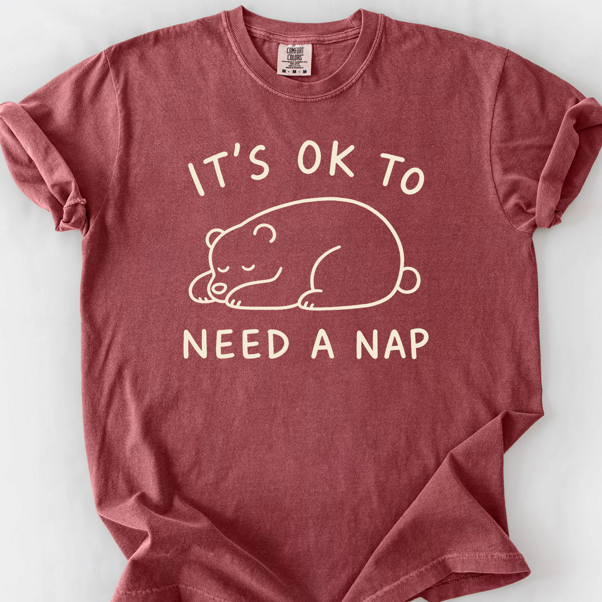 Its Ok To Need A Nap T-Shirt — Brick