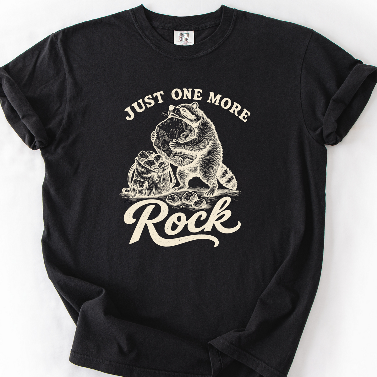 Just One More Rock T-Shirt — Black