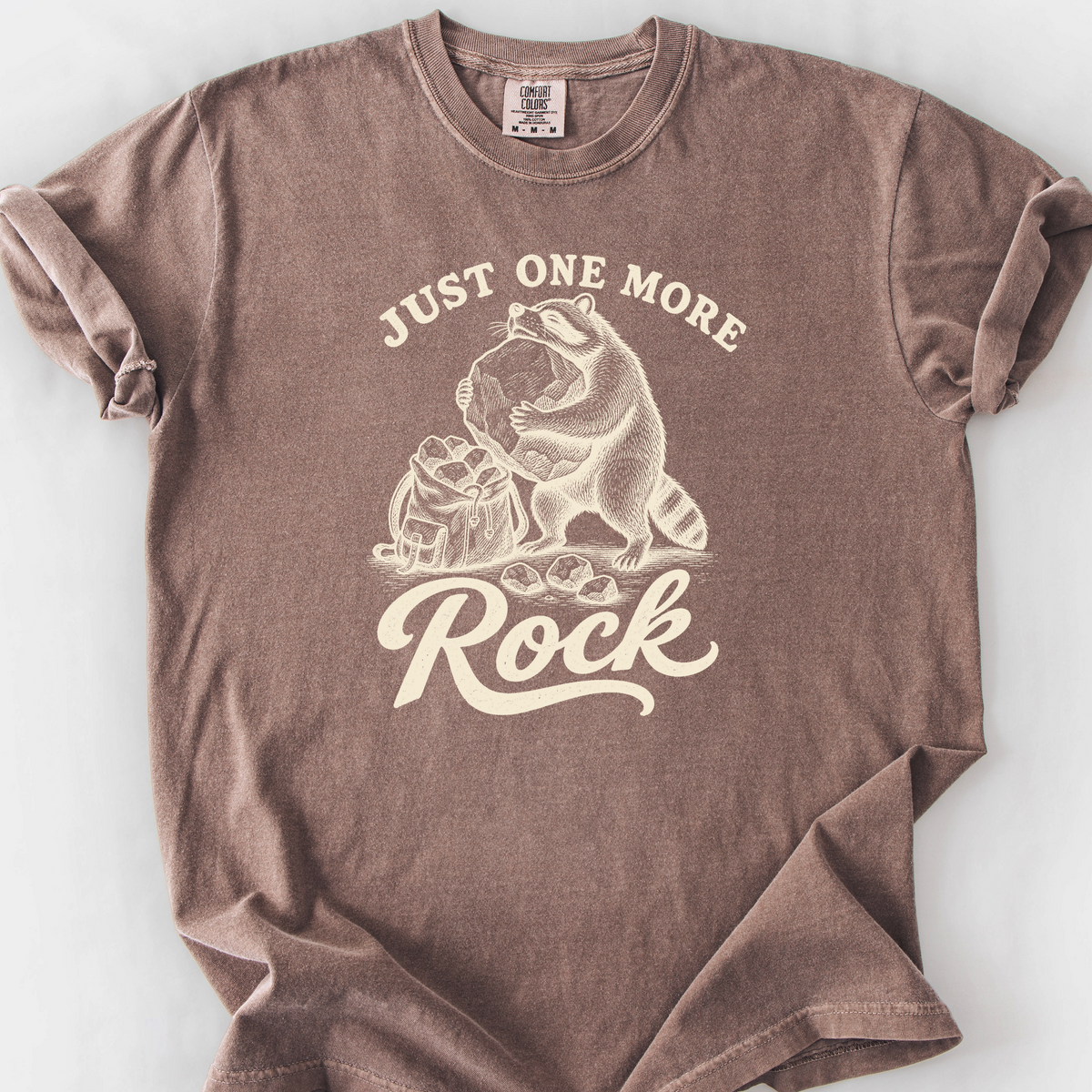 Just One More Rock T-Shirt — Espresso