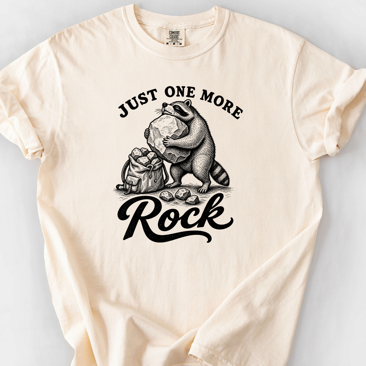 Just One More Rock T-Shirt — Ivory
