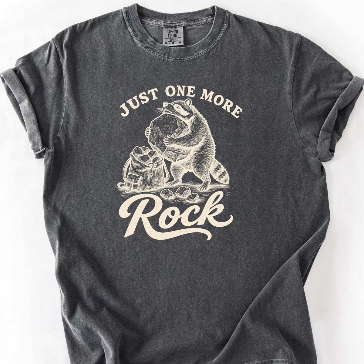 Just One More Rock T-Shirt — Pepper