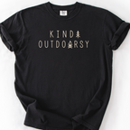 Kinda Outdoorsy T-Shirt — Black