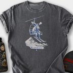 Last Run Moose T-Shirt — Pepper