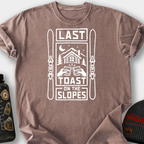 Last Toast on the Slopes T-Shirt — Espresso