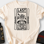 Last Toast on the Slopes T-Shirt — Ivory