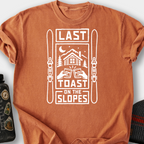 Last Toast on the Slopes T-Shirt — Yam