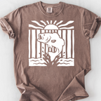 Leaping Bass T-Shirt — Espresso