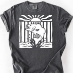 Leaping Bass T-Shirt — Pepper