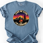 Leave Me Alone Im Camping T-Shirt — Blue Jean