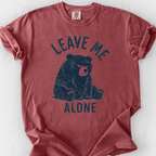 Leave Me Alone T-Shirt — Brick