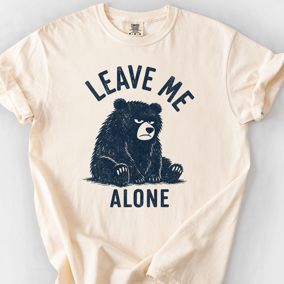 Leave Me Alone T-Shirt — Ivory