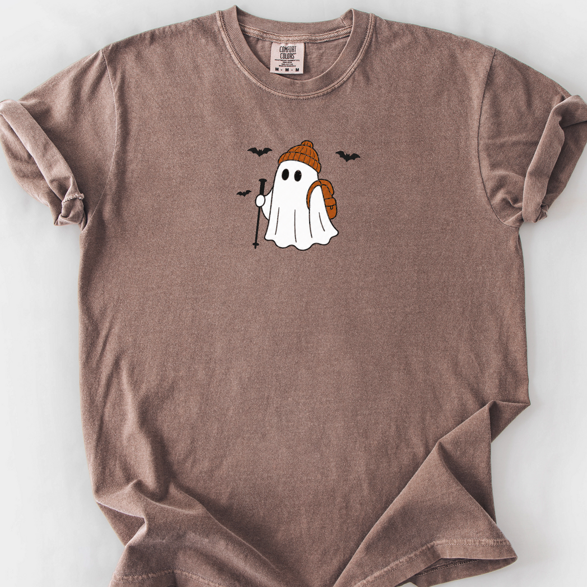 Little Hiker Ghost T-Shirt — Espresso