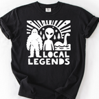 Local Legends (Cryptids) T-Shirt — Black
