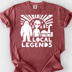 Local Legends (Cryptids) T-Shirt — Brick