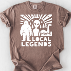 Local Legends (Cryptids) T-Shirt — Espresso