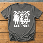 local legends cryptids_bold folk cutout_nano banana pro 0 T-Shirt — Pepper