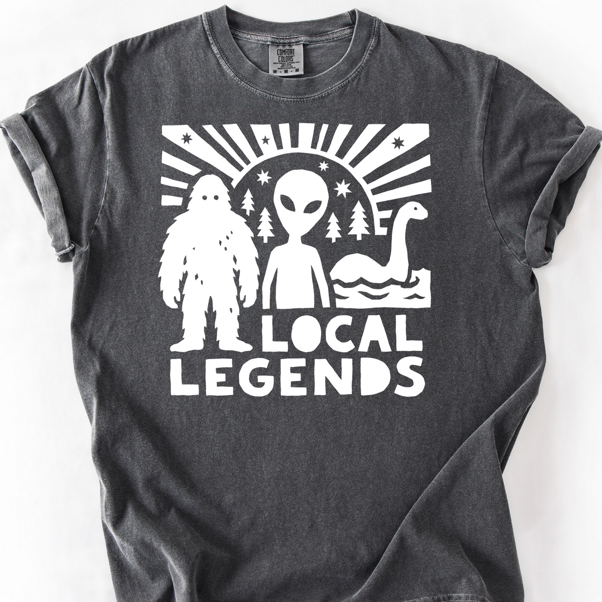 Local Legends (Cryptids) T-Shirt — Pepper
