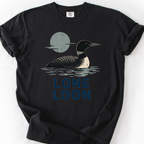 Lone Loon T-Shirt — Black