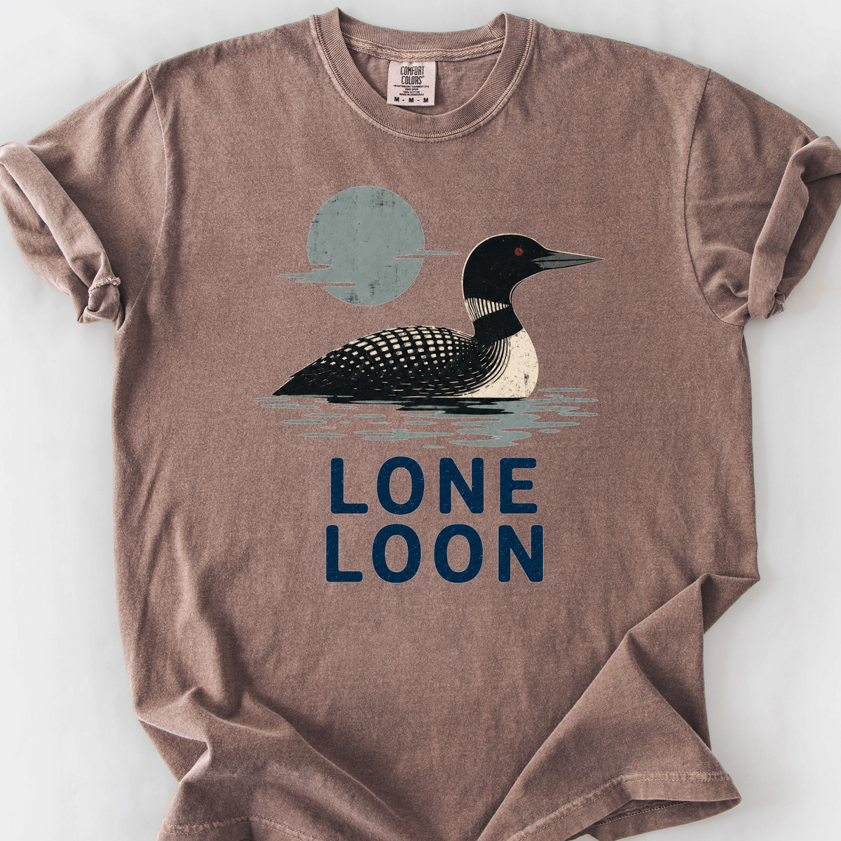 Lone Loon T-Shirt — Espresso