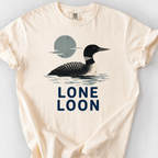 Lone Loon T-Shirt — Ivory
