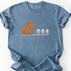 Man Eating Tent T-Shirt — Blue Jean