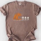 Man Eating Tent T-Shirt — Espresso