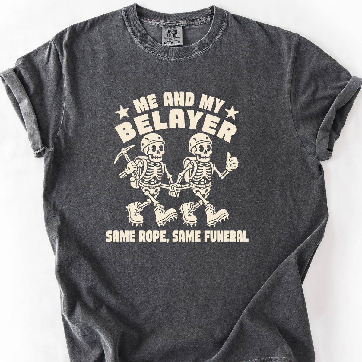 Me And My Belayer T-Shirt — Pepper