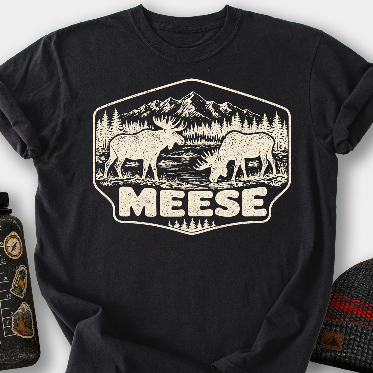 Meese T-Shirt — Black