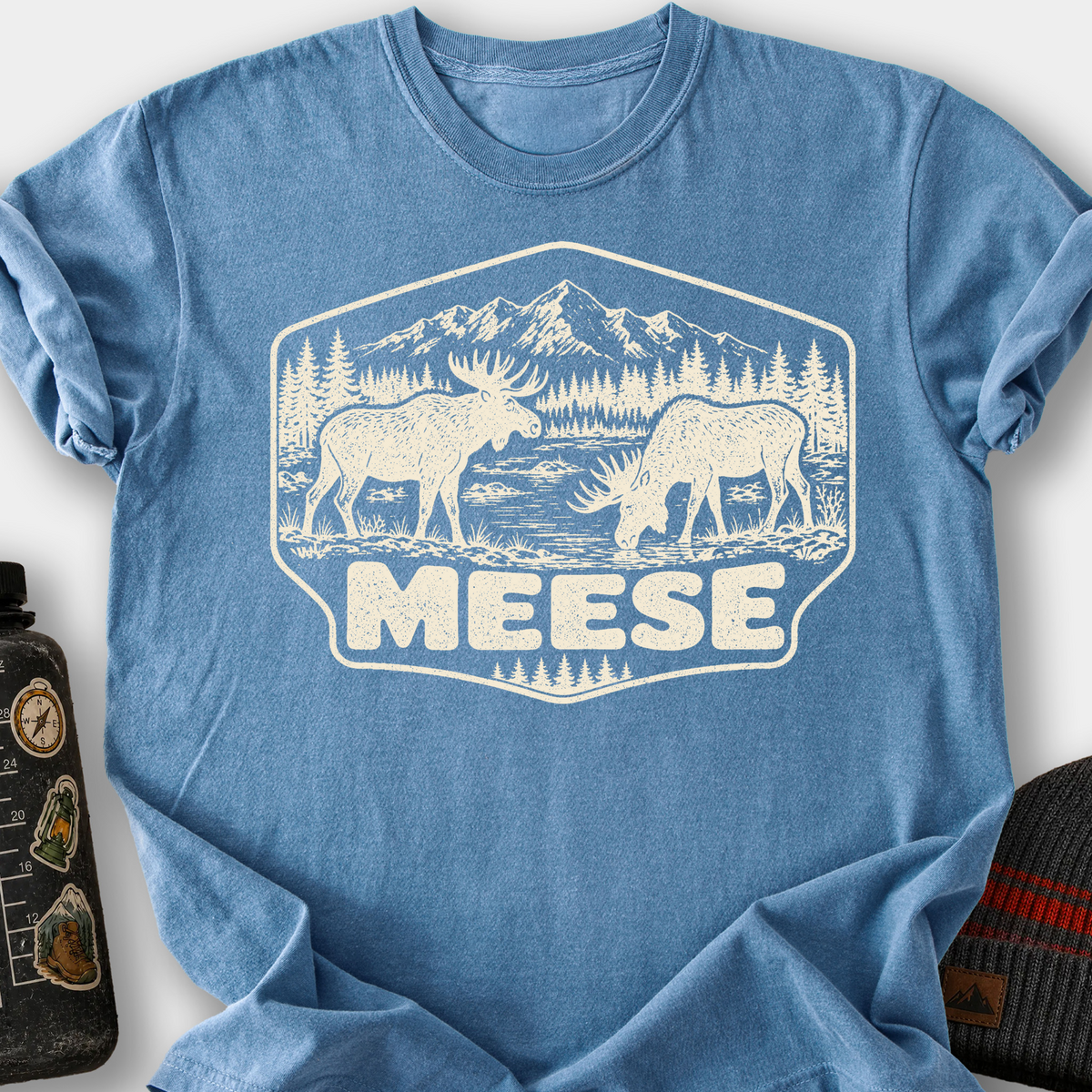 Meese T-Shirt — Blue Jean