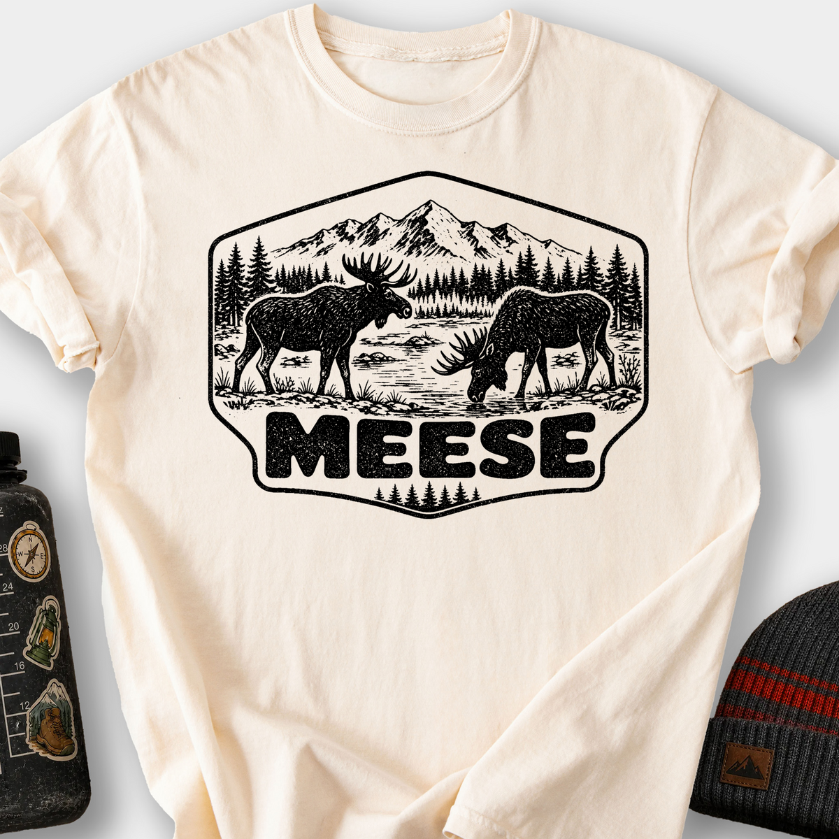 Meese T-Shirt — Ivory