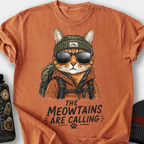 Meowtains Are Calling T-Shirt — Yam