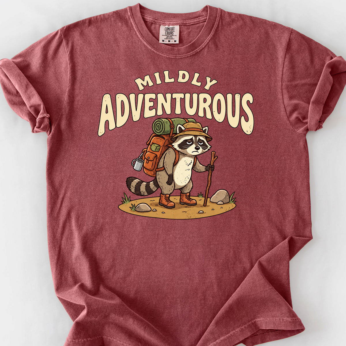 Mildly Adventurous T-Shirt — Brick