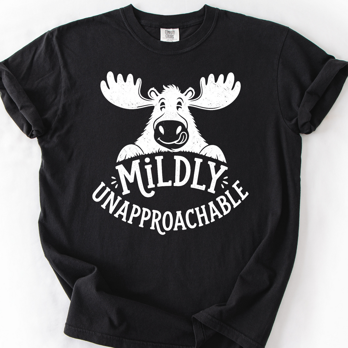 Mildly Unapproachable T-Shirt — Black