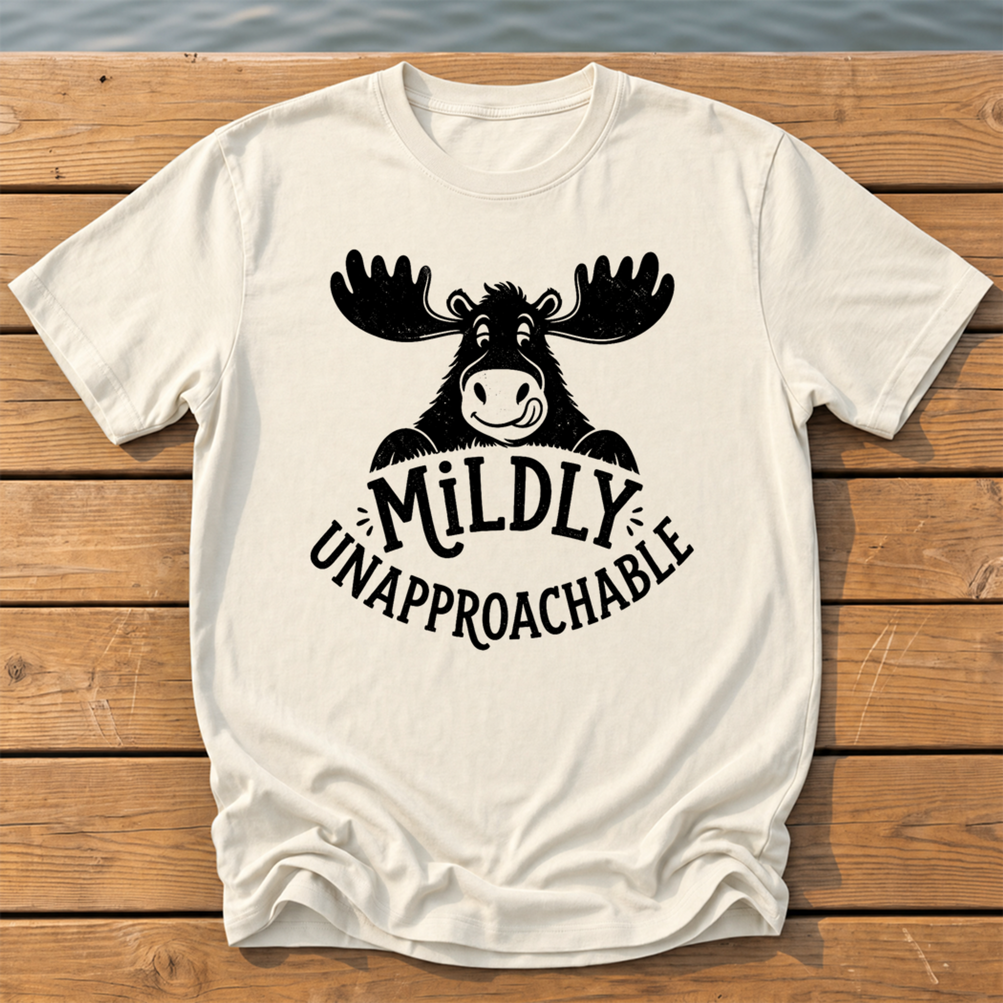 Mildly Unapproachable T-Shirt — Ivory