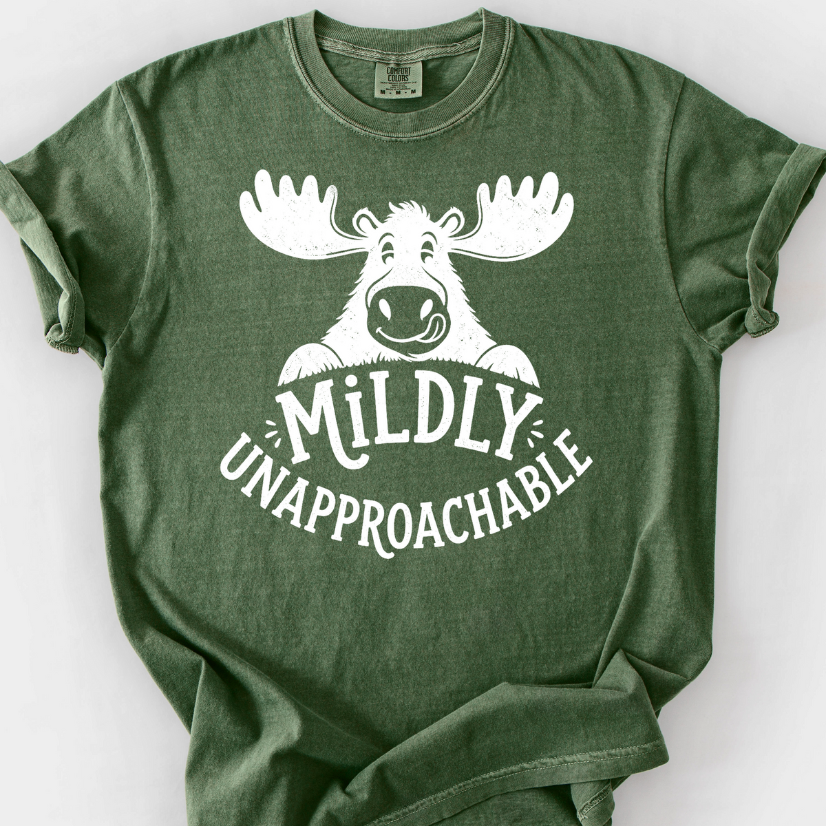 Mildly Unapproachable T-Shirt — Moss