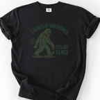 Minded My Own Business T-Shirt — Black