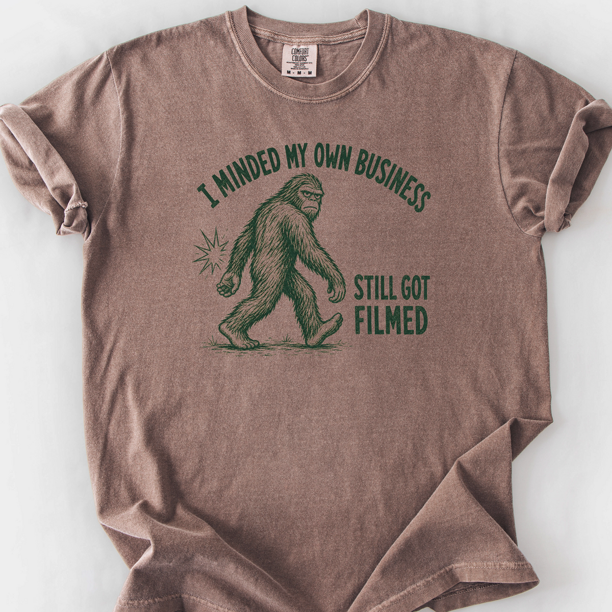 Minded My Own Business T-Shirt — Espresso