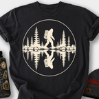 Sasquatch Lake Reflection T-Shirt — Black