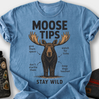 Moose Tips T-Shirt — Blue Jean